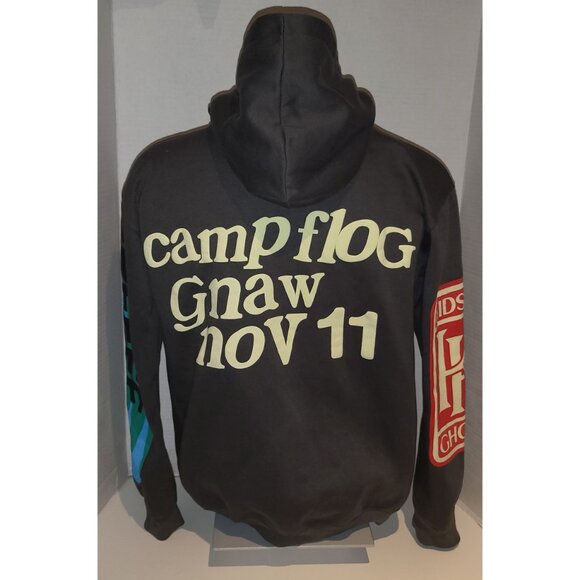 Kid Cudi Kids See Ghosts Kanye West Camp Flog Gnaw Hoodie - Picture 3 of 6